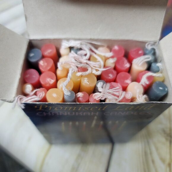 3 PACK Promised Land Chanukah Candles - Picture 2 of 3